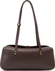 Reiss Devora Leather Shoulder Bag