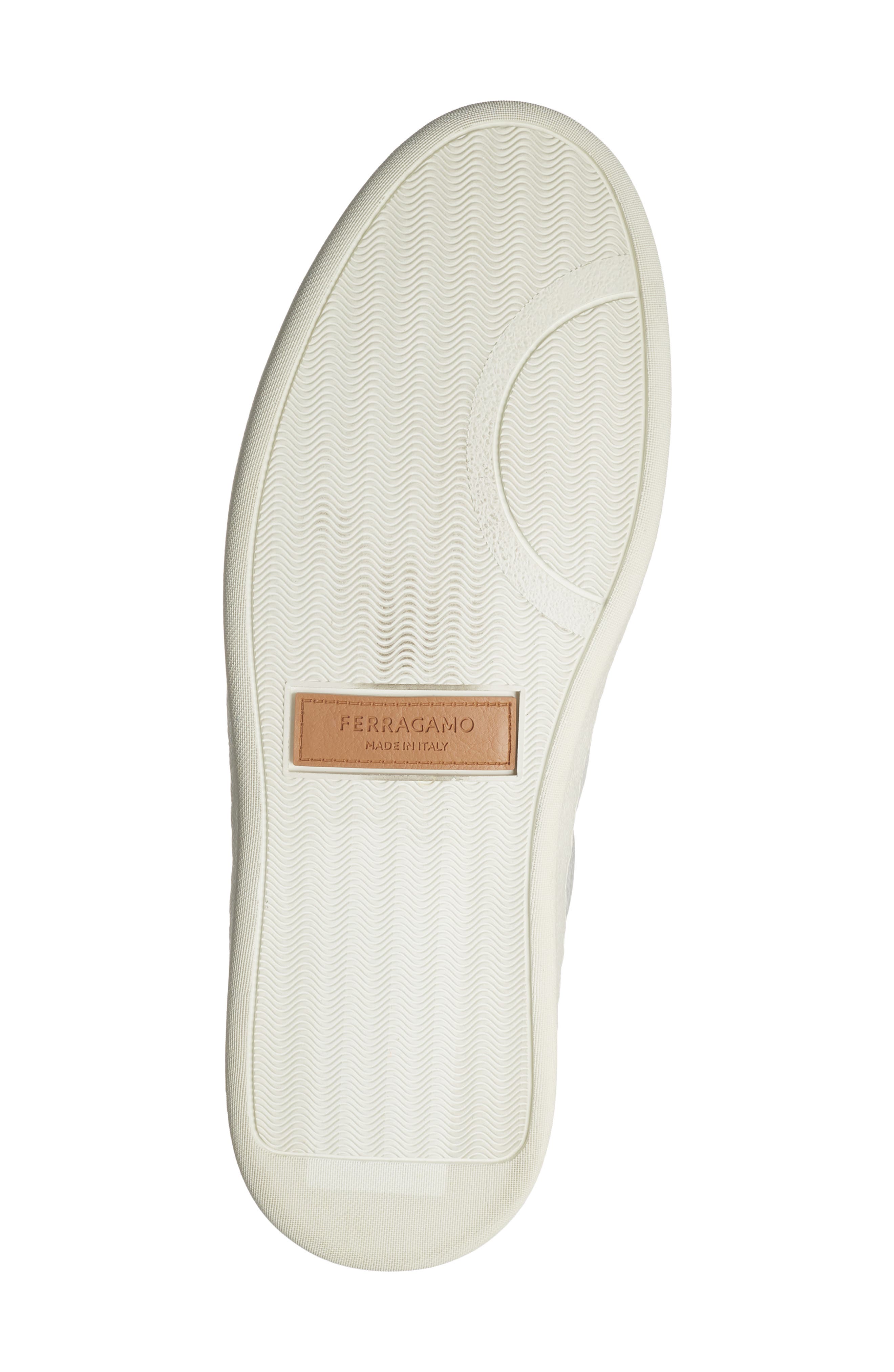 FERRAGAMO Achille 1 Low Top Sneaker, Alternate, color, Green