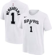 Nike Youth Nike Victor Wembanyama White San Antonio Spurs Name & Number Association T-Shirt