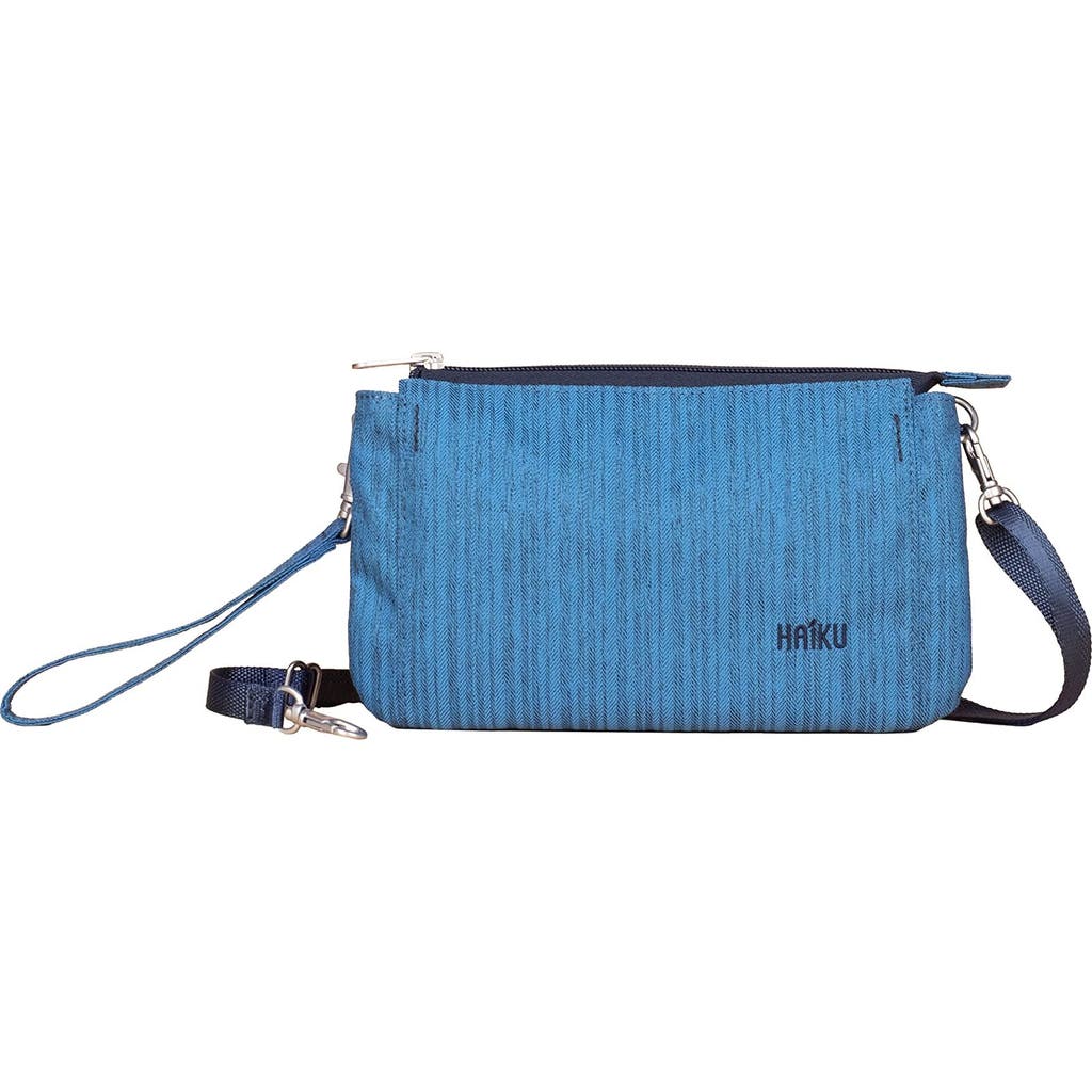 Haiku Stride Wristlet Wallet In Blue