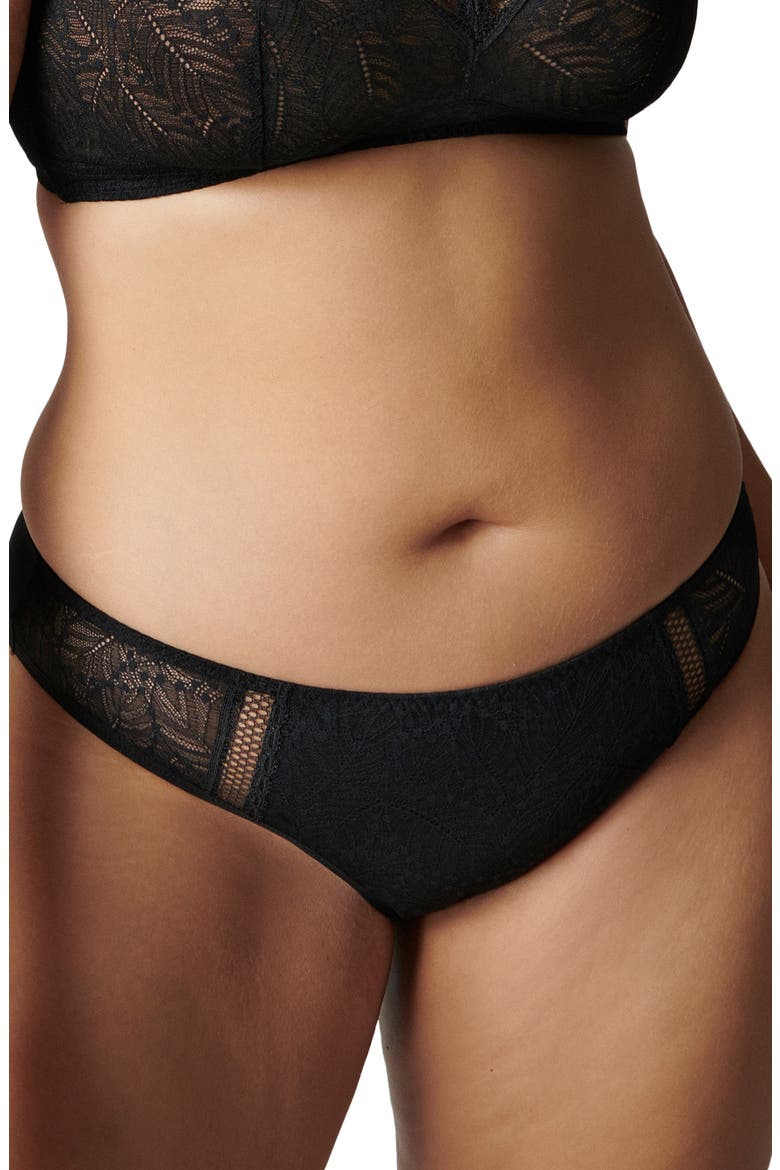 Comete Bikini, Alternate, color, BLACK