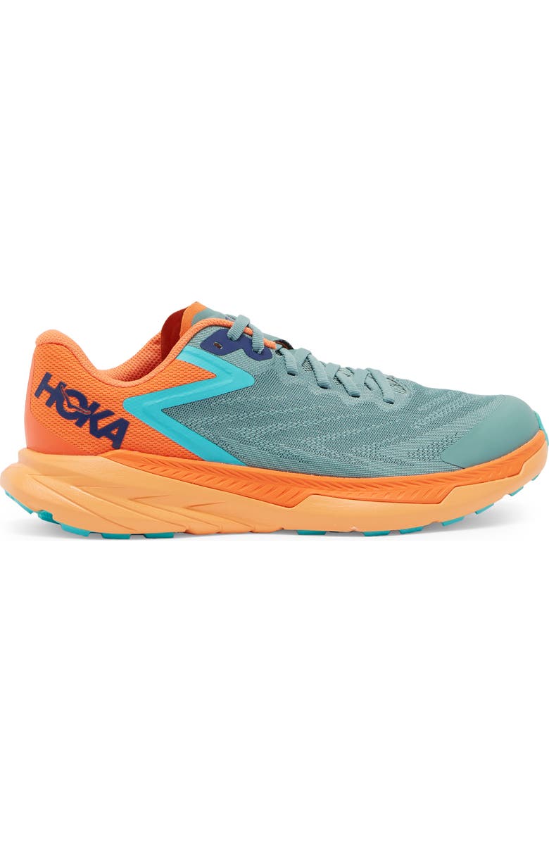 HOKA Zinal Trail Running Shoe, Alternate, color,
