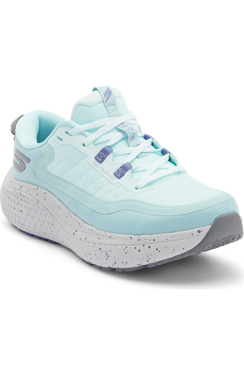 SKECHERS GO RUN Supersonic Max Running Shoe, Main, color, Turquoise/ Gray