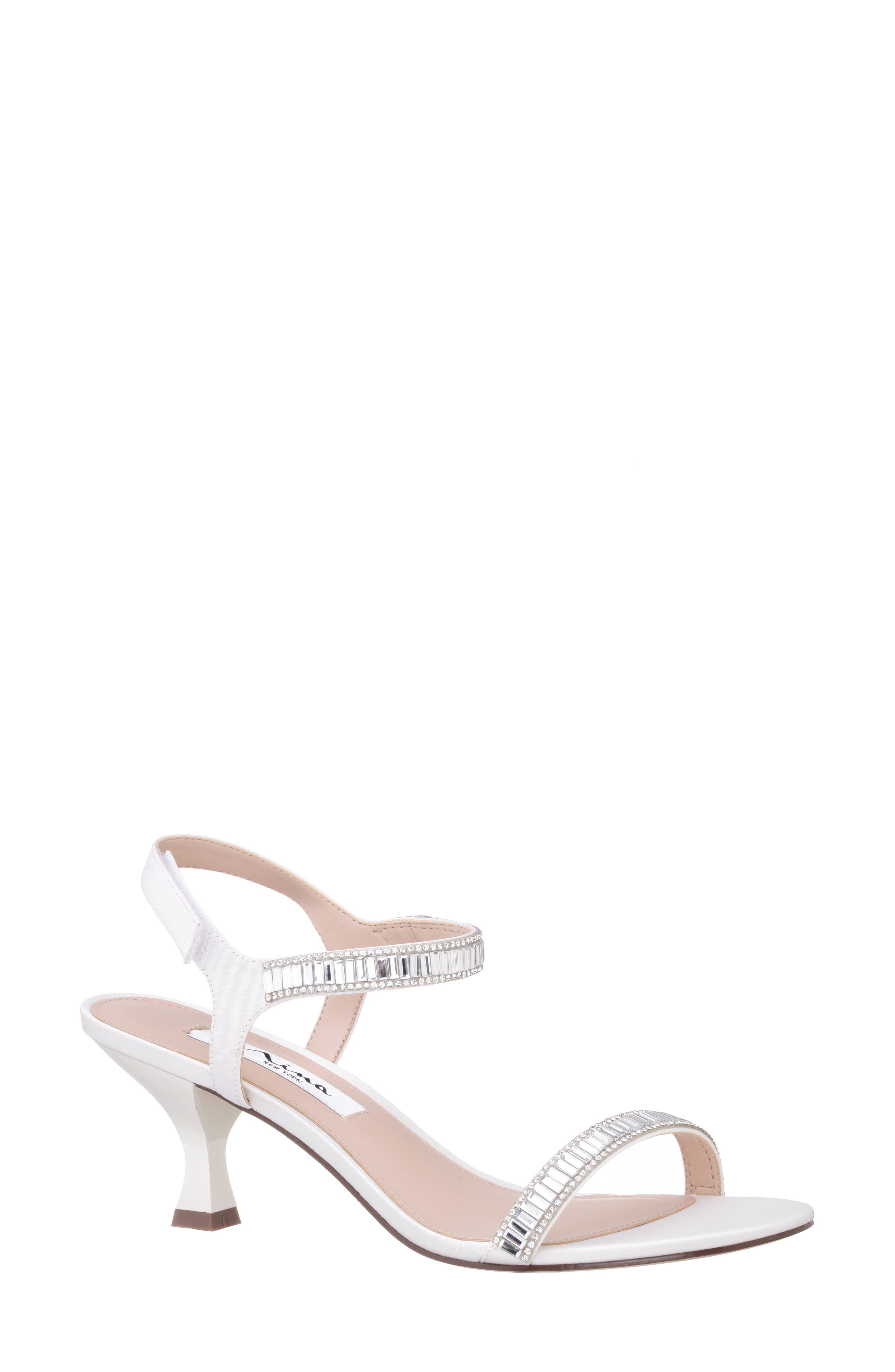 Nina Niara Jeweled Sandal, Main, color, 