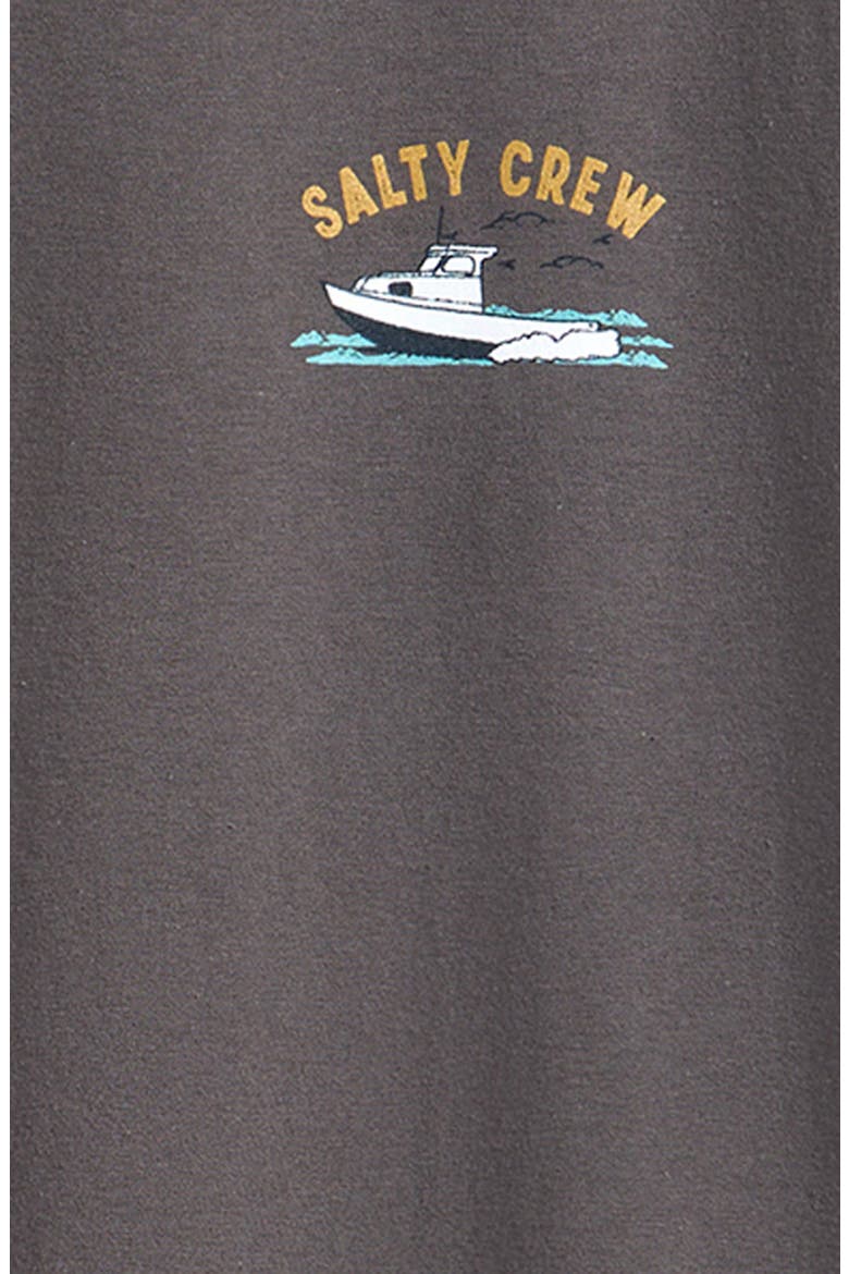 Kids' Boat Repair Cotton Graphic T-Shirt, Alternate, color, CHARCOAL
