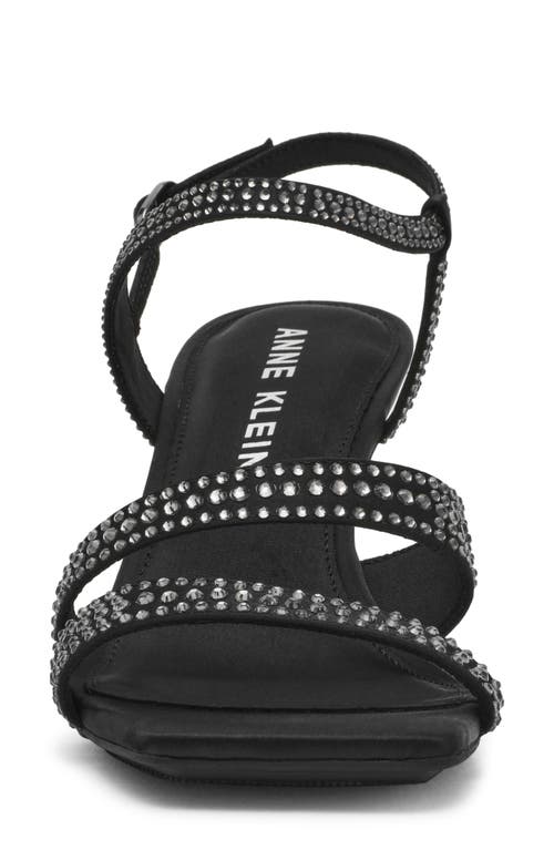 Anne Klein Sonoma Slingback Sandal In Black