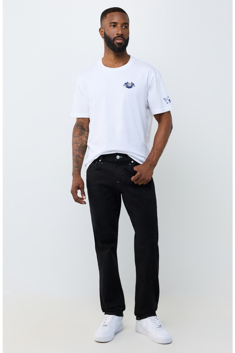 Geno Slim Leg Jeans, Alternate, color, RINSE BLACK