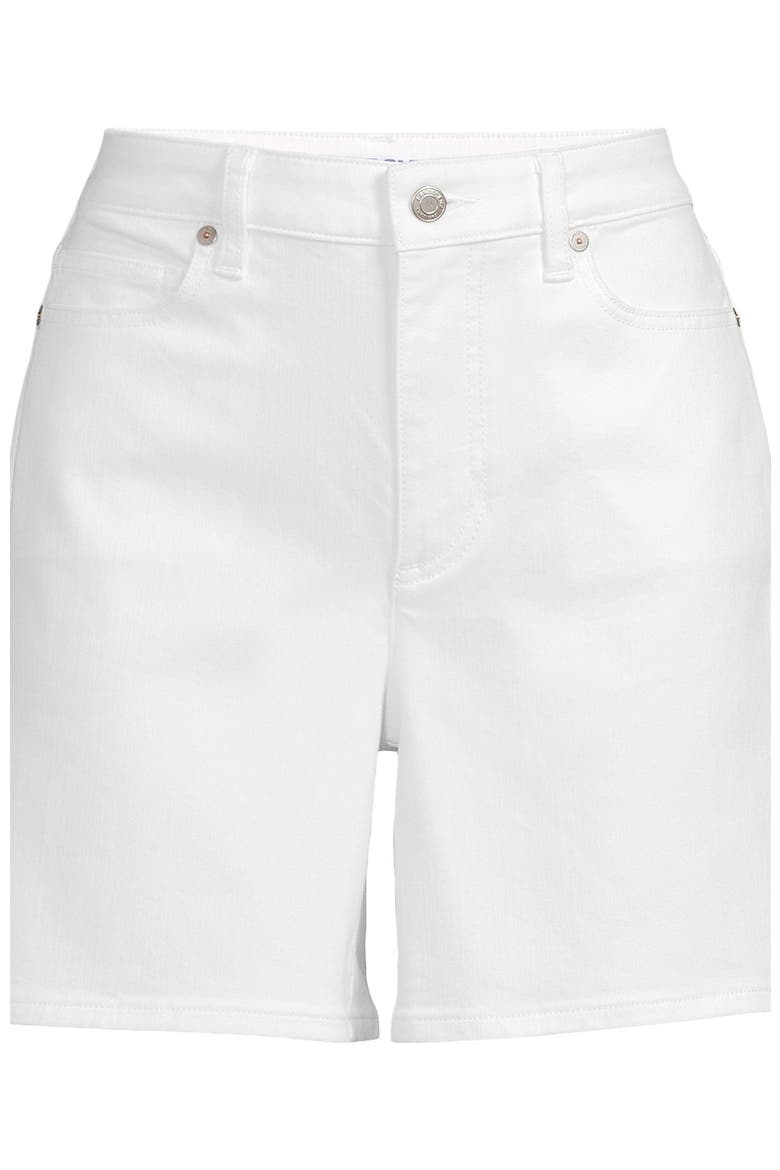 Recover Mid Rise 7" Jean Shorts, Alternate, color, White
