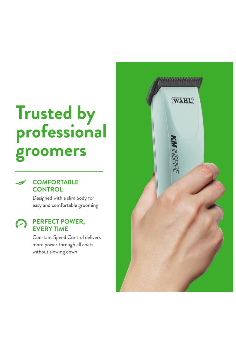 Corded Grooming Clipper Kit with Guide Combs for Dog, Cat, and Horse Grooming, Alternate, color, Turquoise