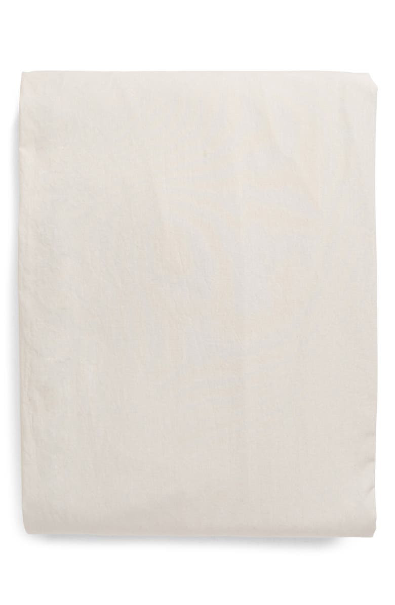 Tekla Organic Cotton Percale Fitted Sheet, Main, color, 