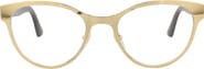 Gucci 52mm Cat Eye Optical Glasses