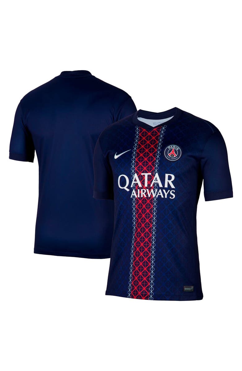 Nike Men's Nike Navy Paris Saint-Germain 2025/26 Home Replica Jersey, Alternate, color, Navy