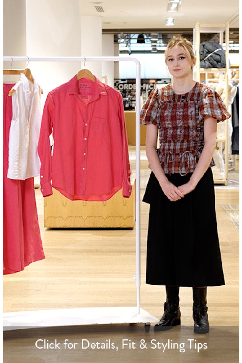 Relaxed Linen Button-Up Shirt video
