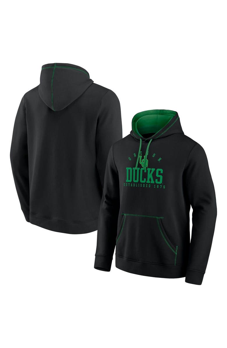FANATICS Men's Fanatics Black Oregon Ducks Toppler Fleece Pullover Hoodie, Main, color, Black