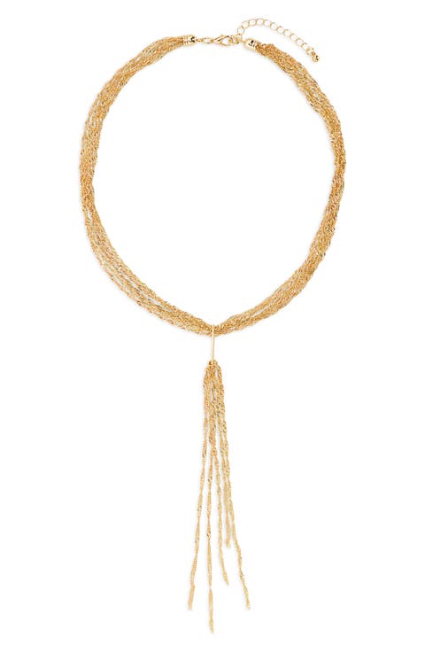 Rope Lariat Necklace