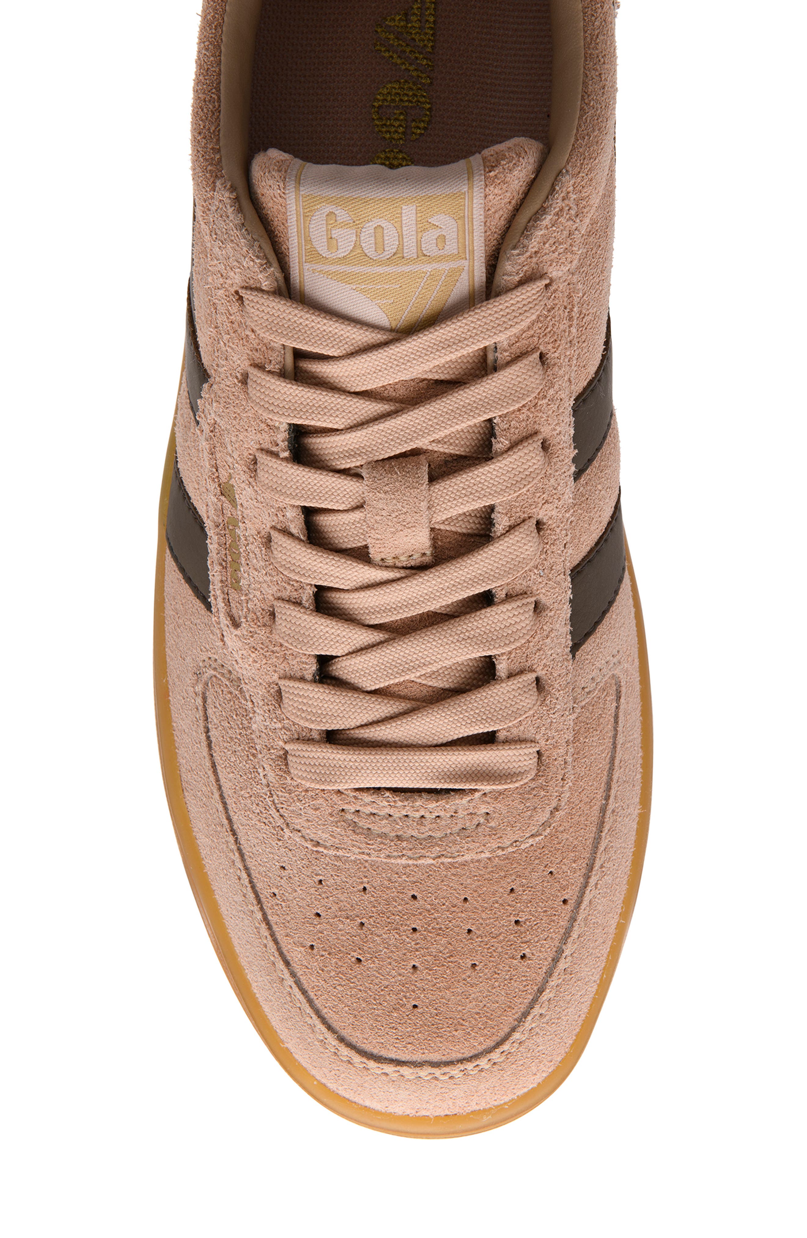 Hawk 86 Sneaker, Alternate, color, CAMEO/ DARK BROWN/GUM