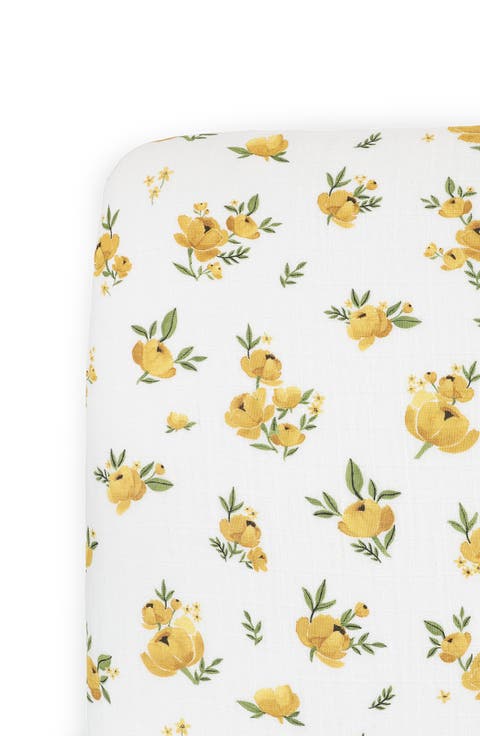 Organic Cotton Muslin Crib Sheet