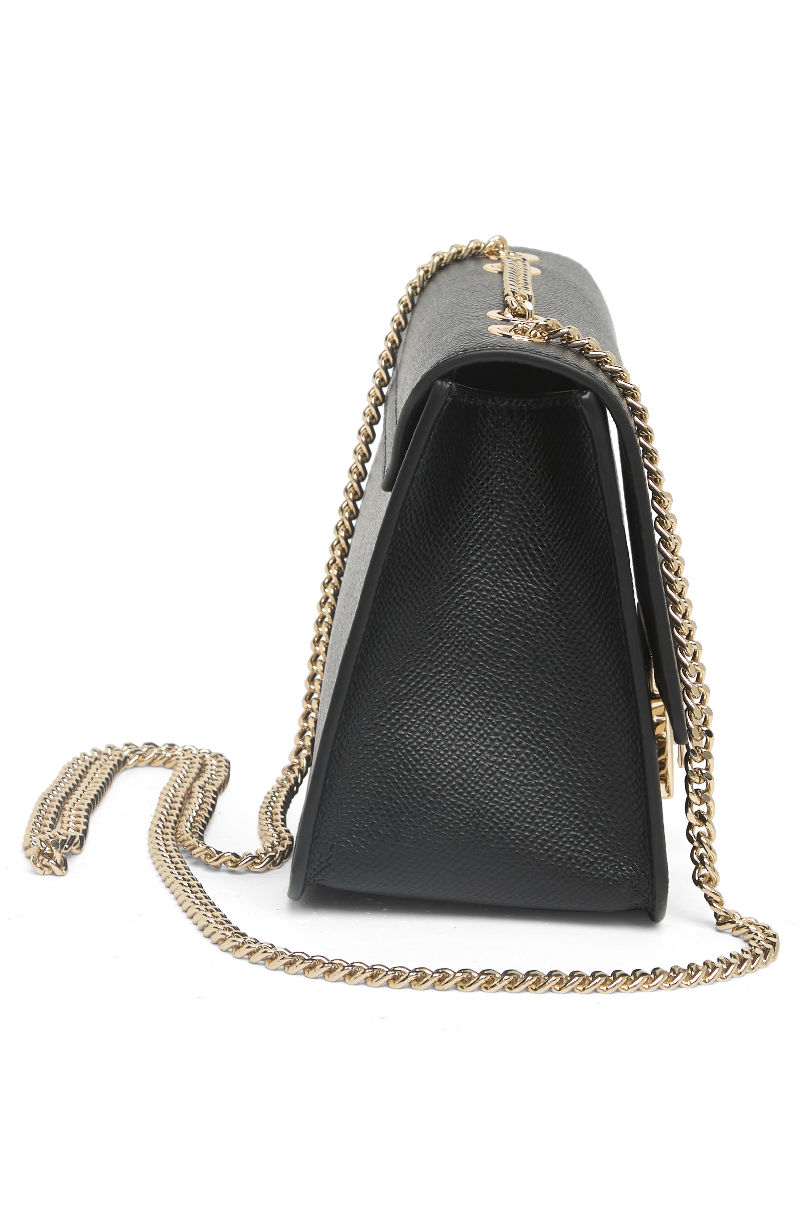 Furla Bella Mini Crossbody Bag, Alternate, color, Nero