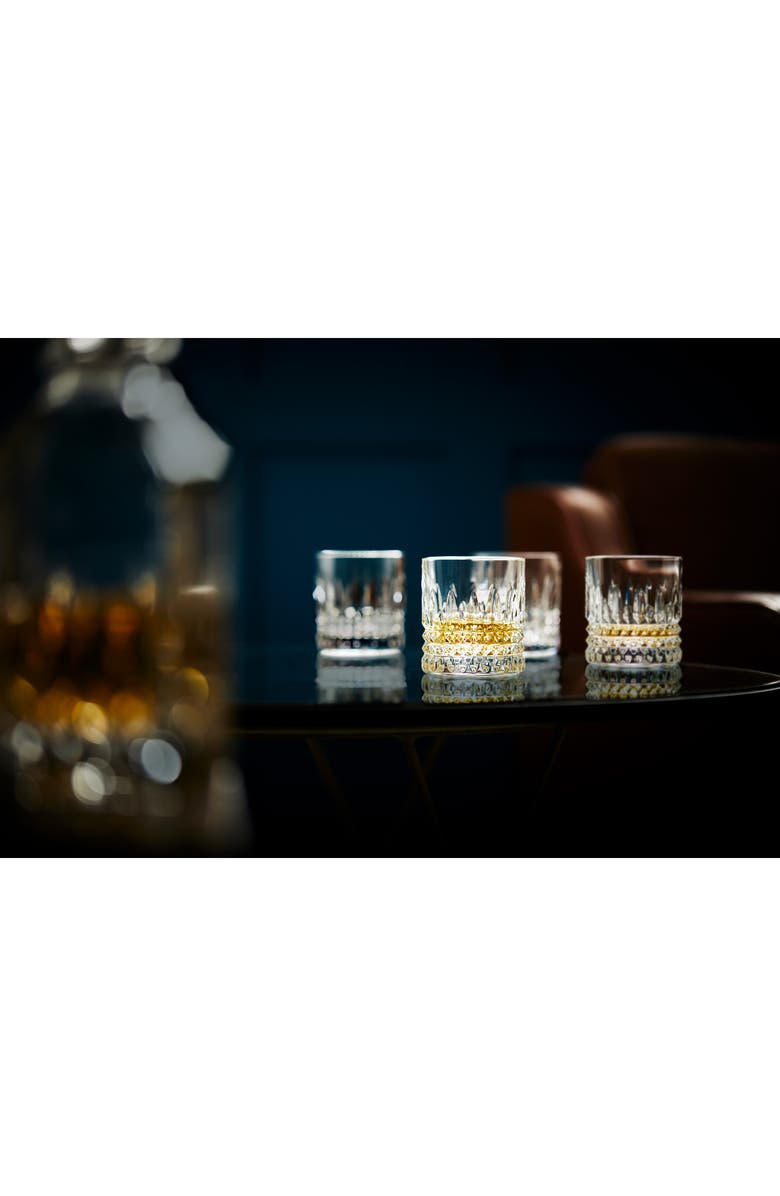 Waterford Lismore Connoisseur Diamond Set of 4 Crystal Tumblers, Alternate, color, Clear