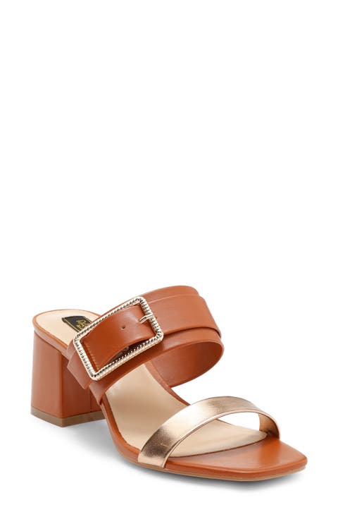 Ravello Block Heel Slide Sandal (Women)