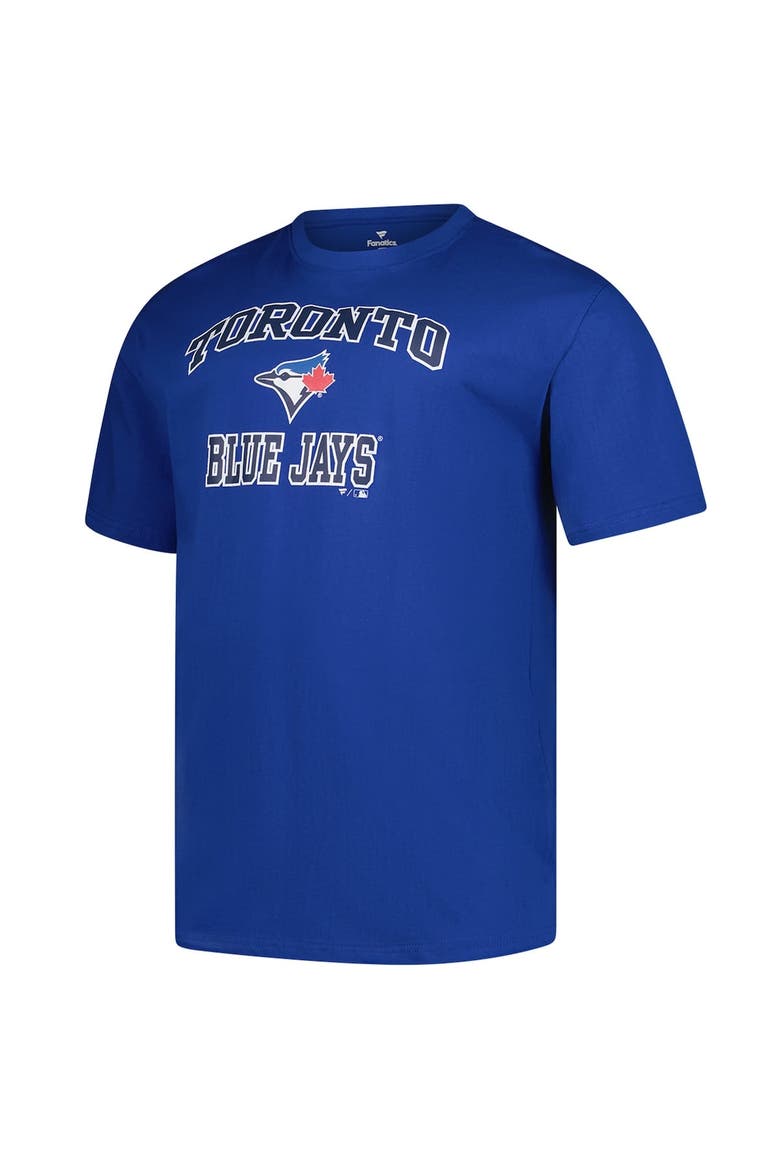 Men's Profile  Royal Toronto Blue Jays Big & Tall Heart & Soul T-Shirt, Alternate, color, Royal