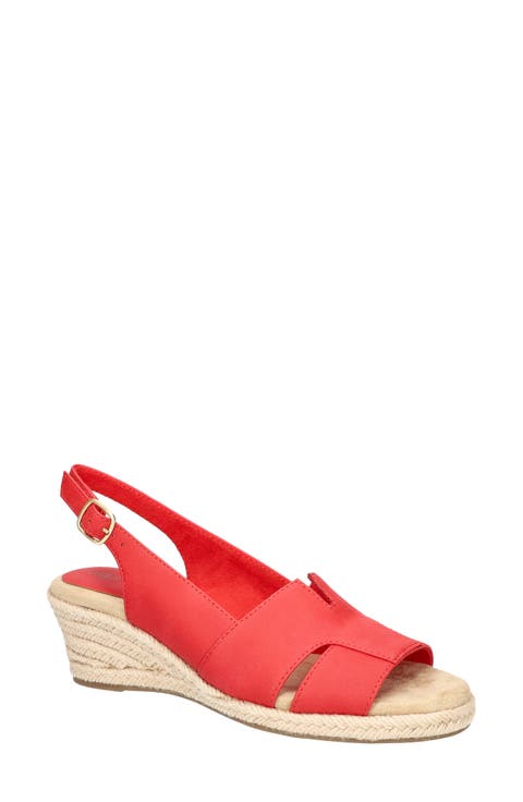 Resort Slingback Wedge Sandal (Women)