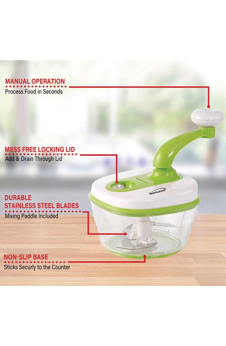 Brentwood Food Processor, Alternate, color, White