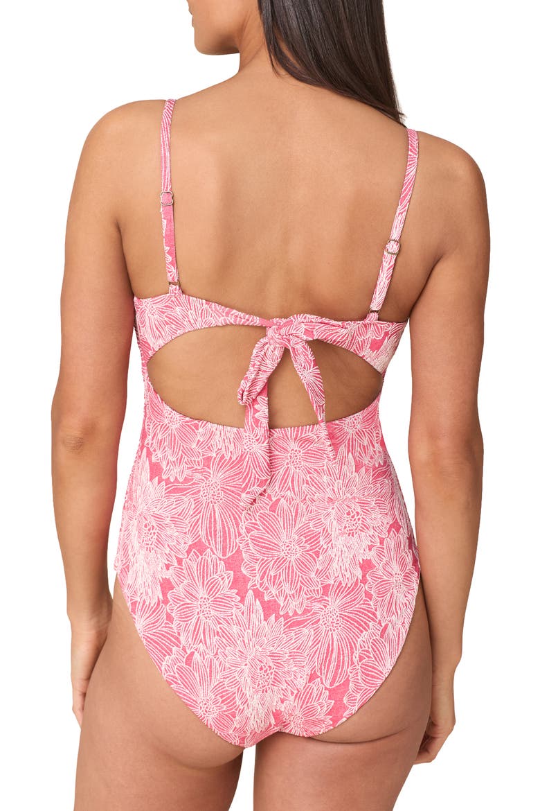 The Mersea One-Piece Swimsuit, Alternate, color, PEACHY