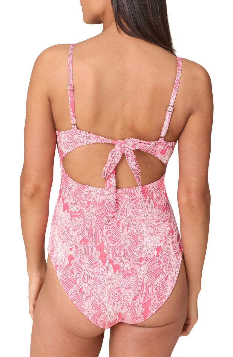 Andie The Mersea One-Piece Swimsuit, Alternate, color, Peachy