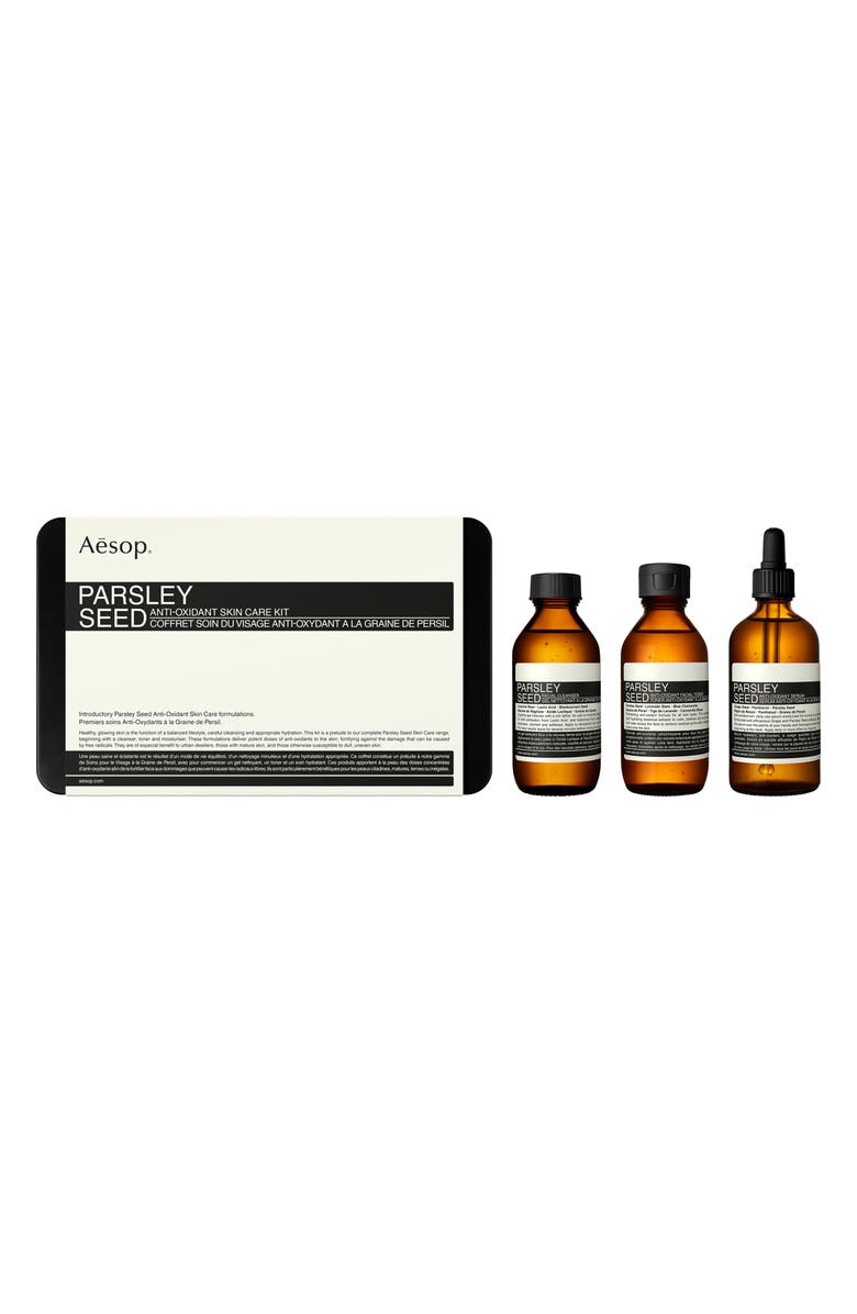 Aesop Parsley Seed Anti-Oxidant Skin Care Set, Main, color, 