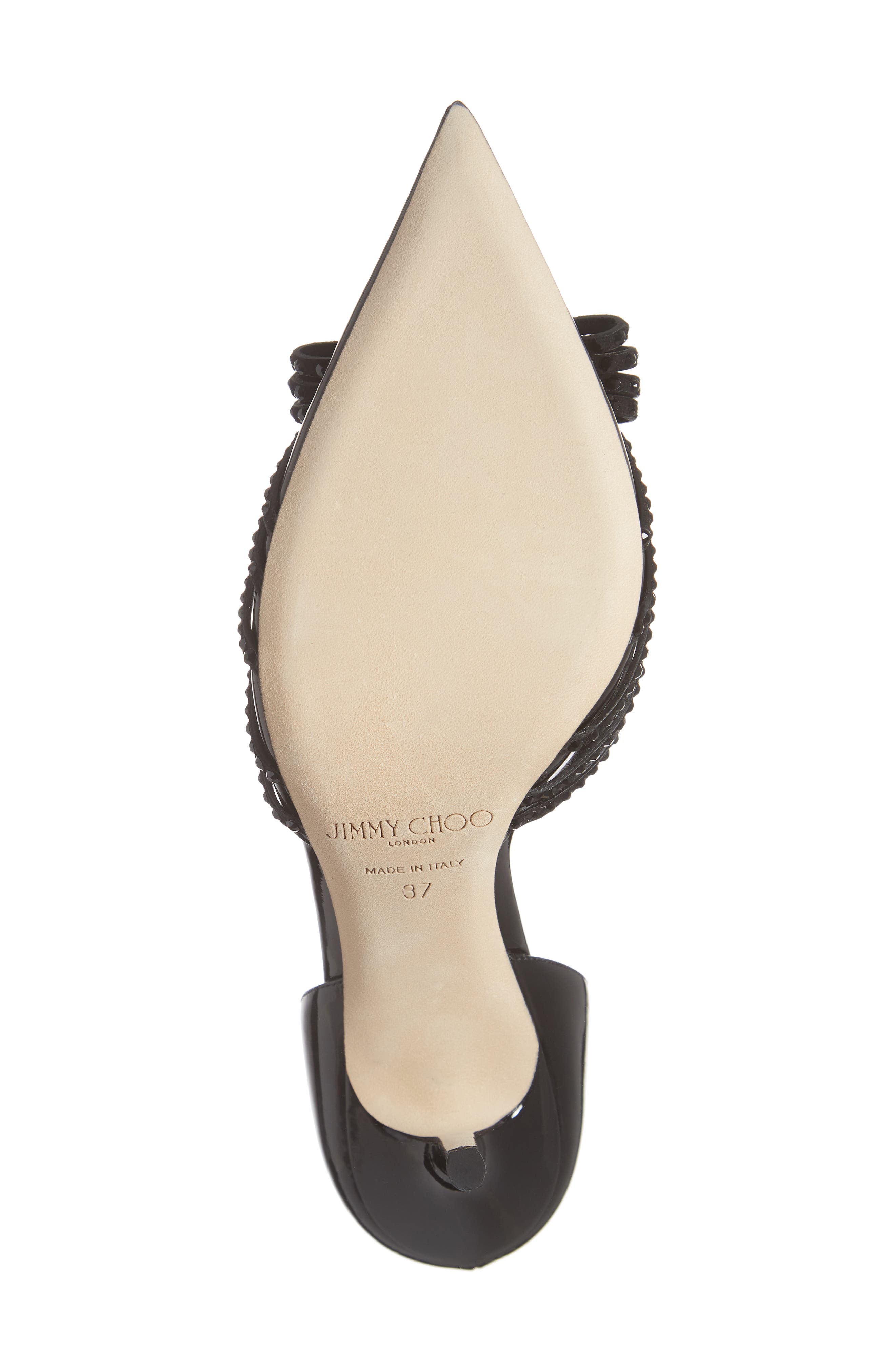 Jimmy Choo Kaitence Crystal Bow d'Orsay Pump, Alternate, color, 