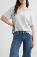 Junk Food Stars Graphic Raw Edge T-Shirt