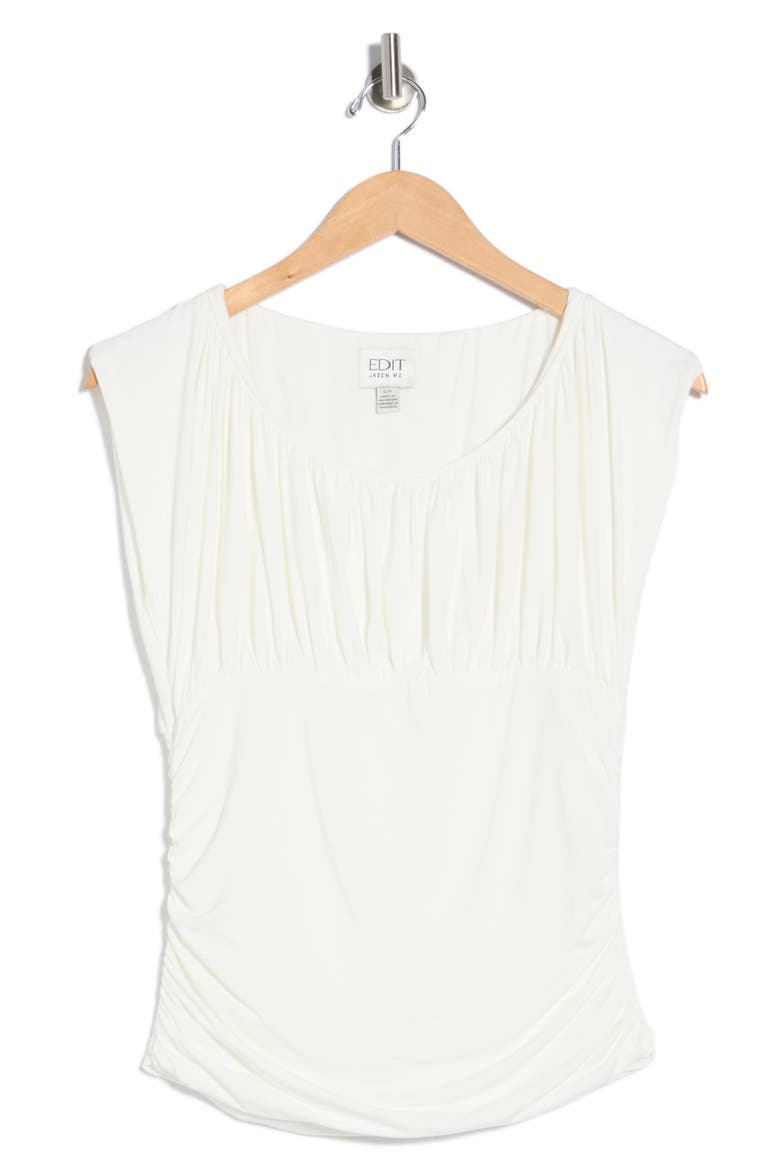 Scoop Neck Knit Top, Alternate, color, IVORY