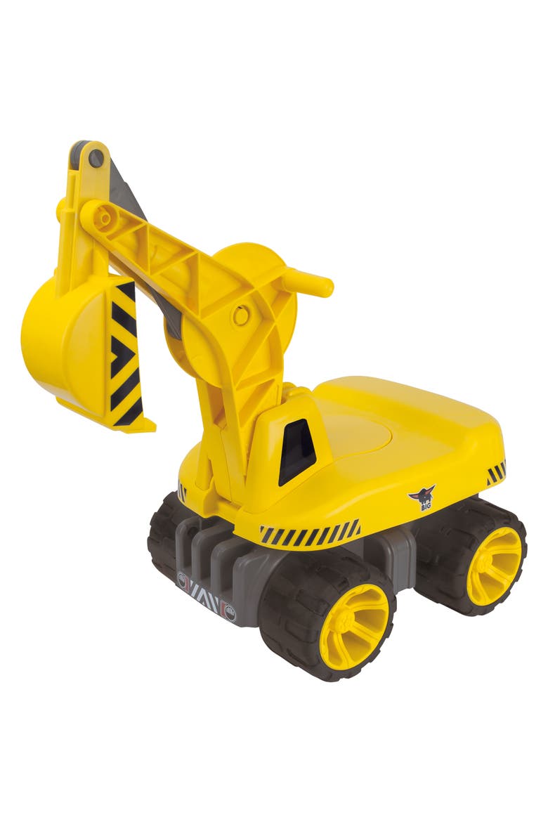 Power Worker Maxi Digger Excavator Vehicle, Main, color, Yellow
