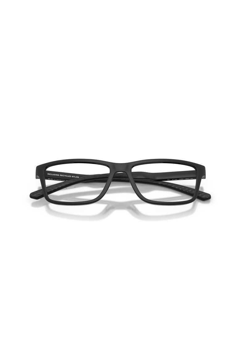 55mm Rectangle optical glasses, Alternate, color, Black