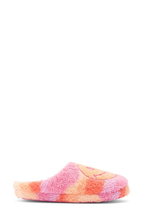 Joe Boxer Faux Fur Clog Slipper In Pink