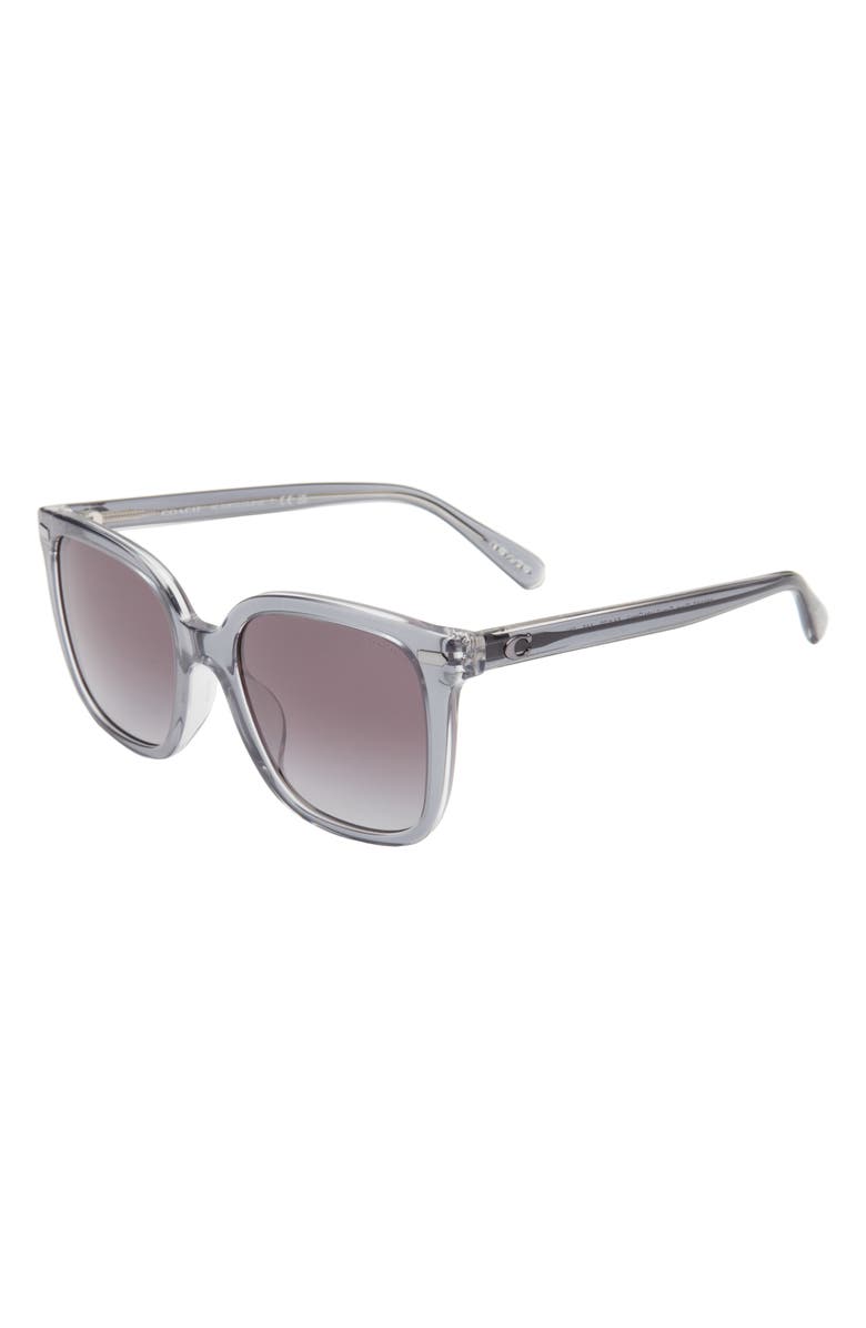 COACH 54mm Gradient Square Sunglasses, Alternate, color,