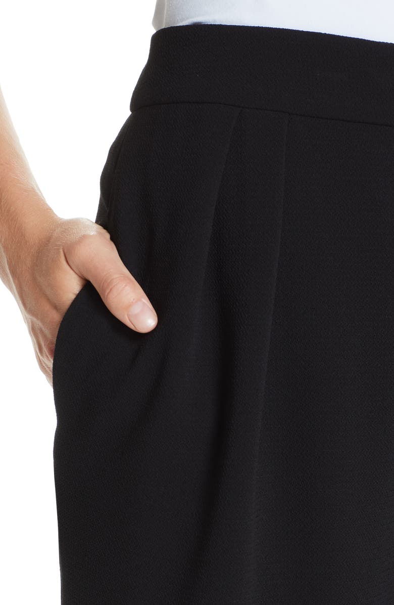 Emporio Armani Straight Crop Pants, Alternate, color, 