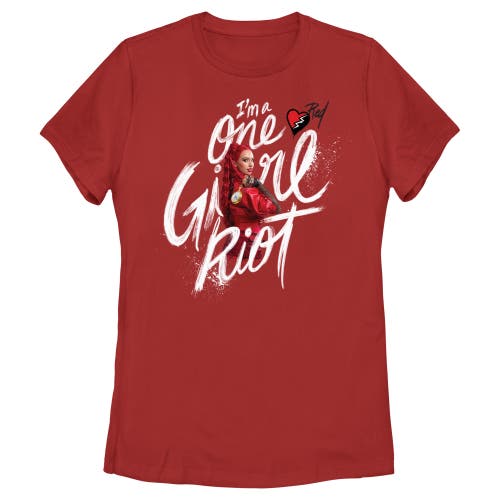 Descendants: The Rise Of Red Descendants The Rise Of Red I'm A One Girl Riot Graphic T-shirt In Red