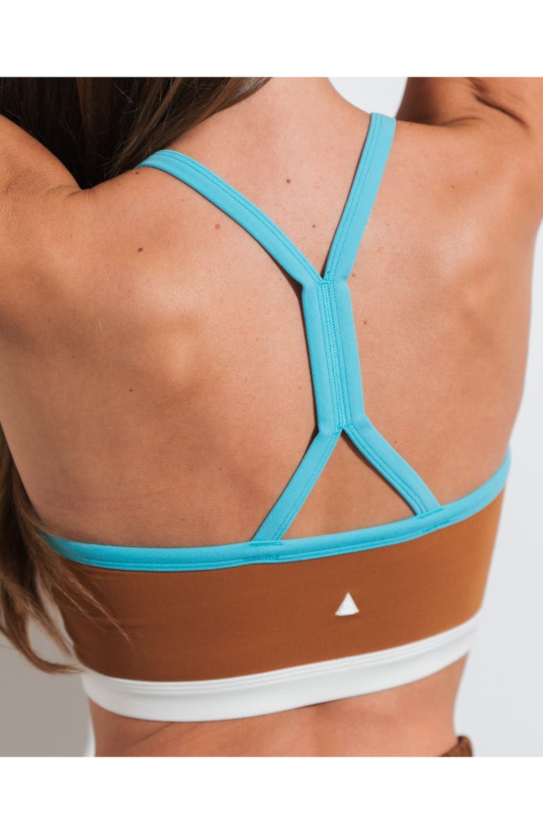 Vitality Cloud II Bar Bra, Alternate, color, Toffee Contrast
