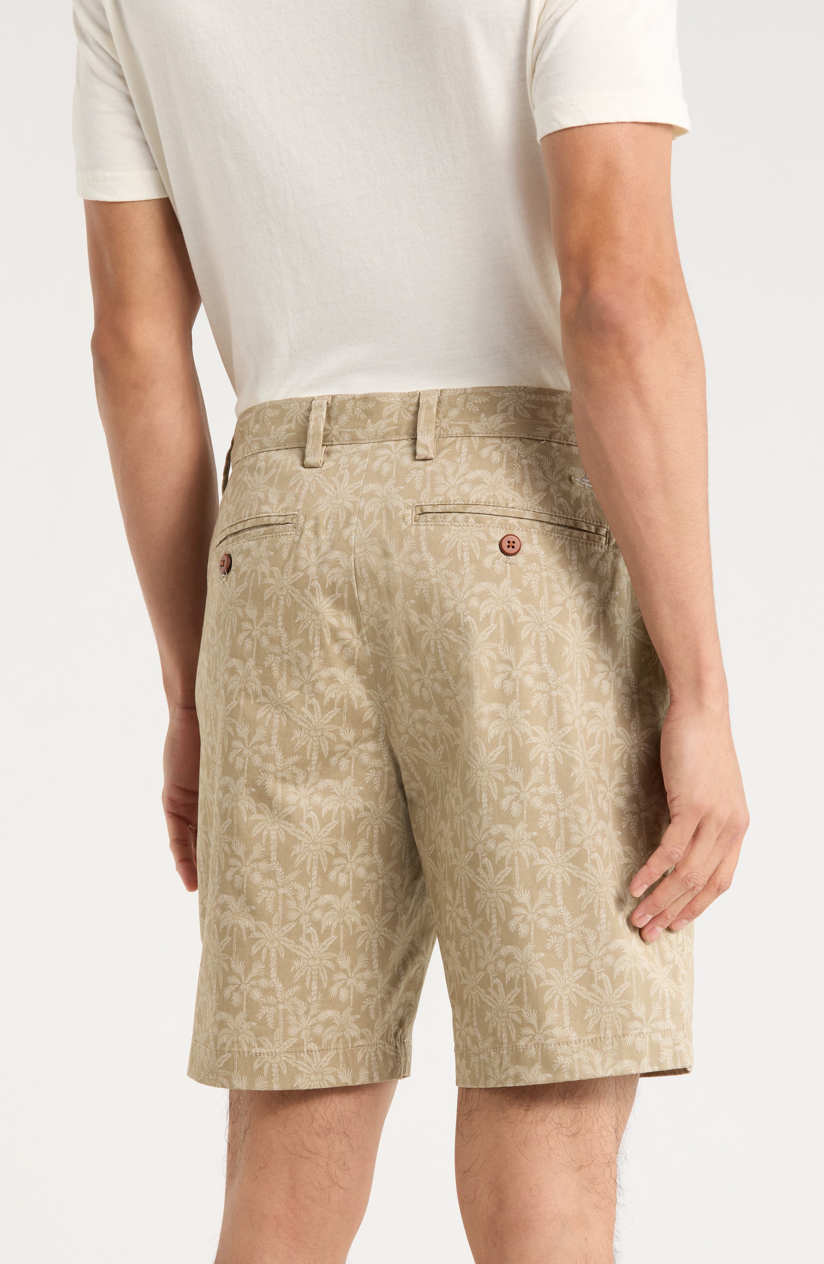 Rich Palms Print Shorts - image 2