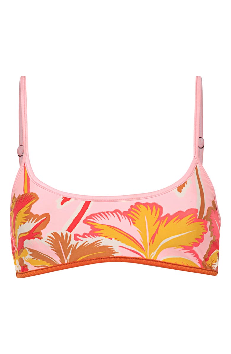 Maaji Apple Red Lane Reversible Bikini Top, Alternate, color, Red