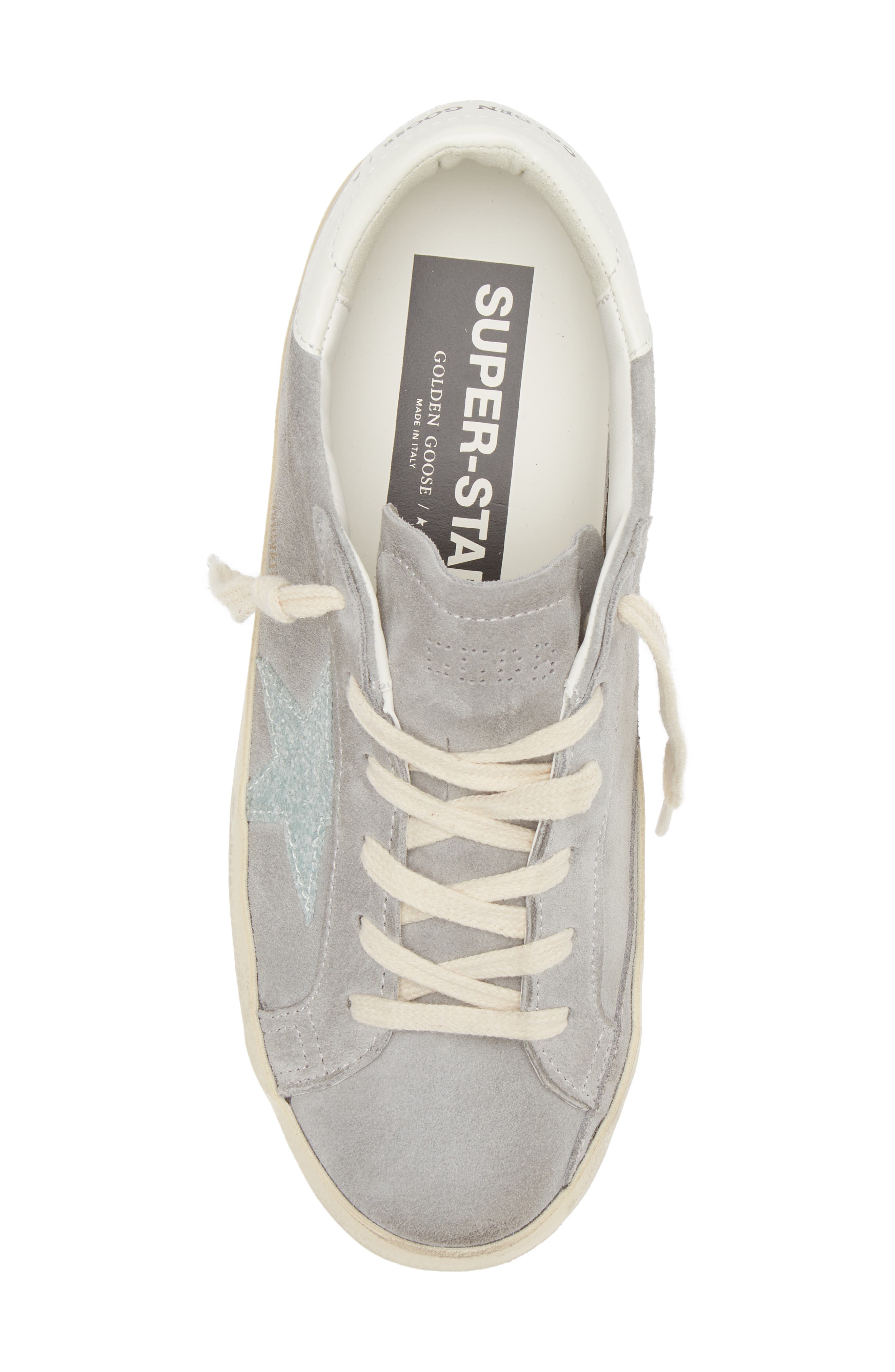 Golden Goose Super-Star Glitter Detail Low Top Sneaker, Alternate, color, 