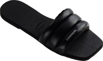 Havaianas Slide Clas - Infradito In Gomma, Comfort E Resistenza All'acqua, Beige 37/38 EU