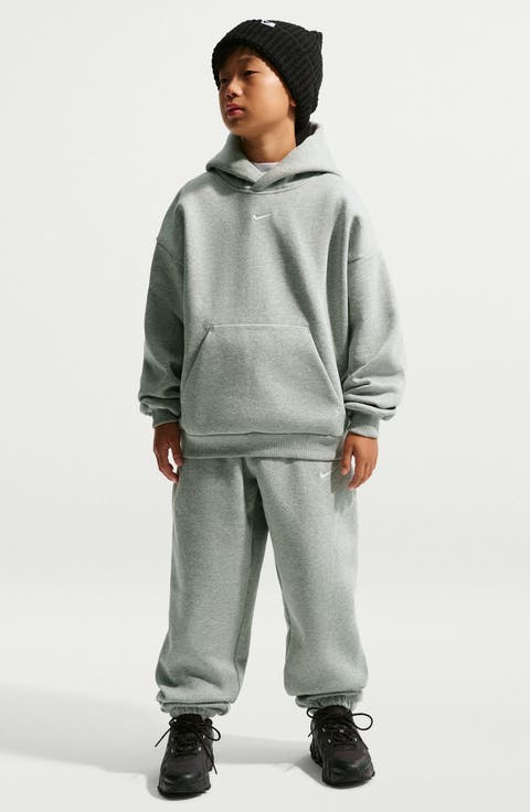 Kids' Solo Swoosh Fleece Hoodie