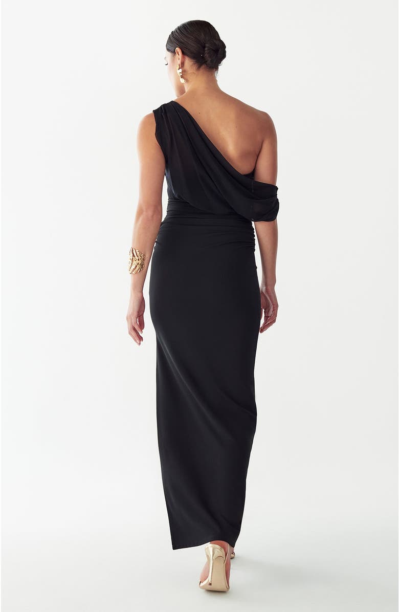 BWLDR Freya Maxi Dress, Alternate, color, Black