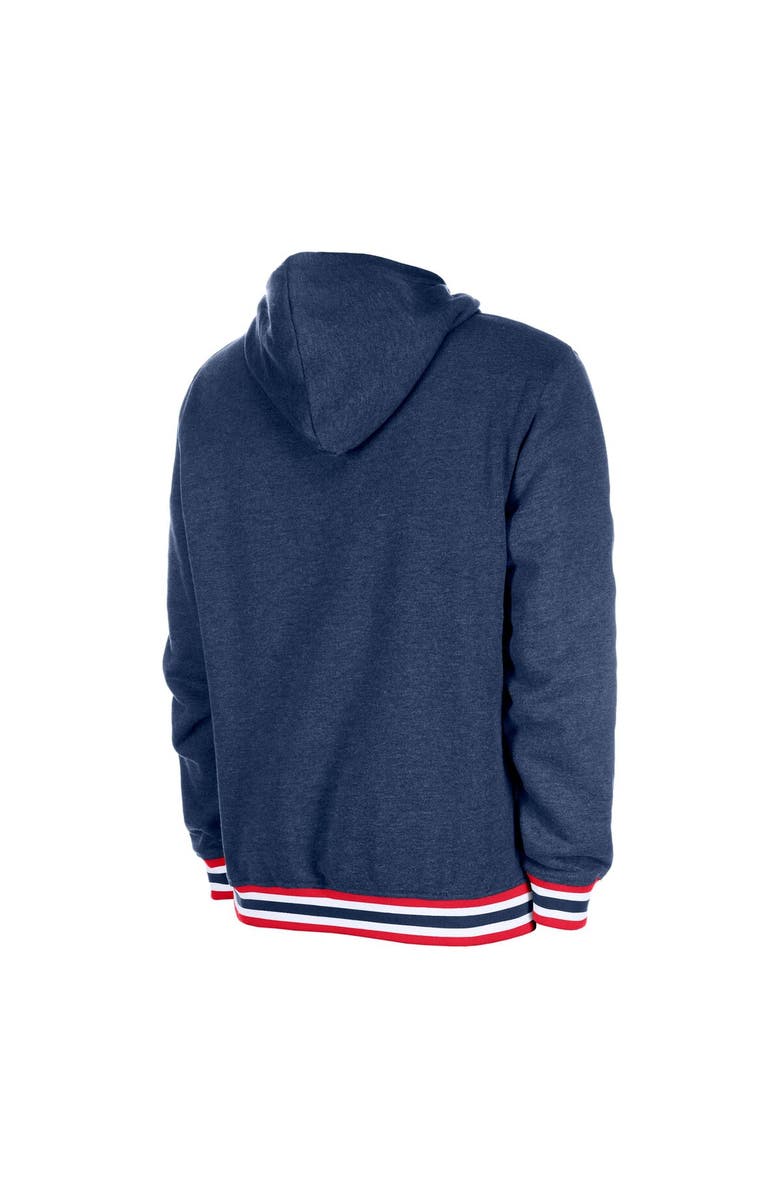 5TH AND OCEAN BY NEW ERA Men's 5th & Ocean by New Era Navy USMNT Throwback Fleece Pullover Hoodie, Alternate, color, Navy