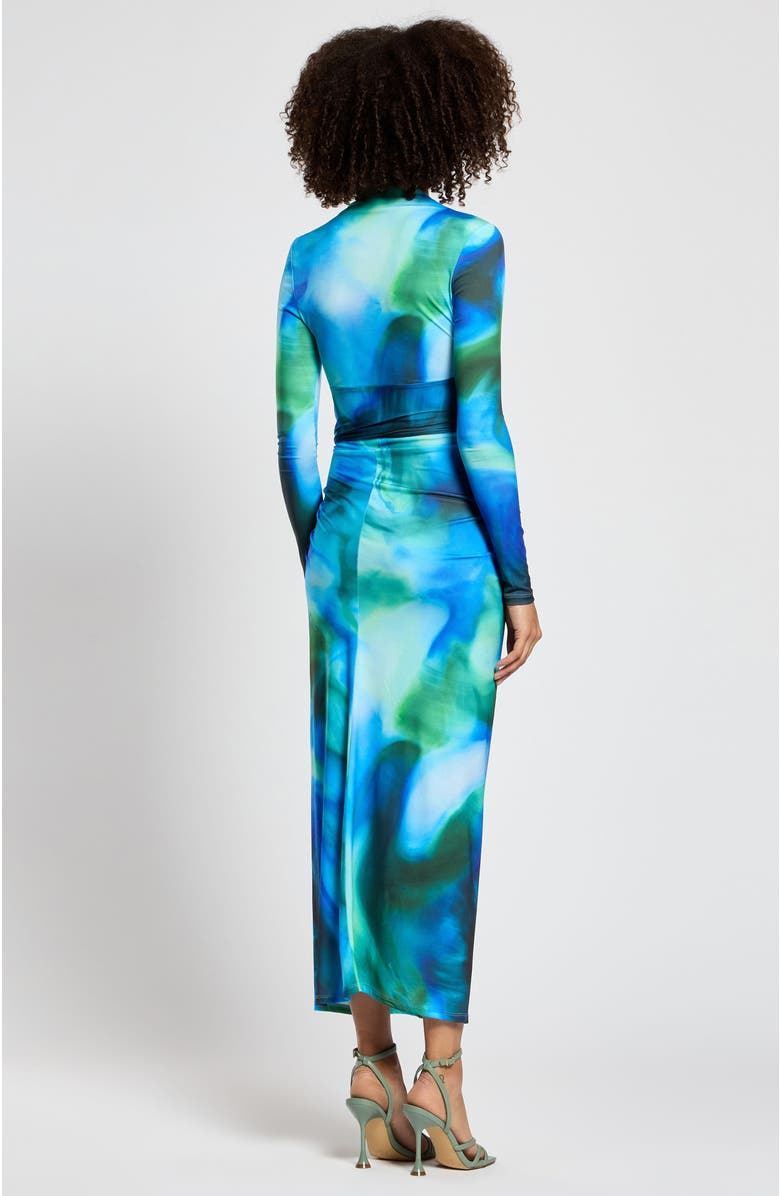 Daska Athena Printed Dress, Alternate, color, Abstract Print