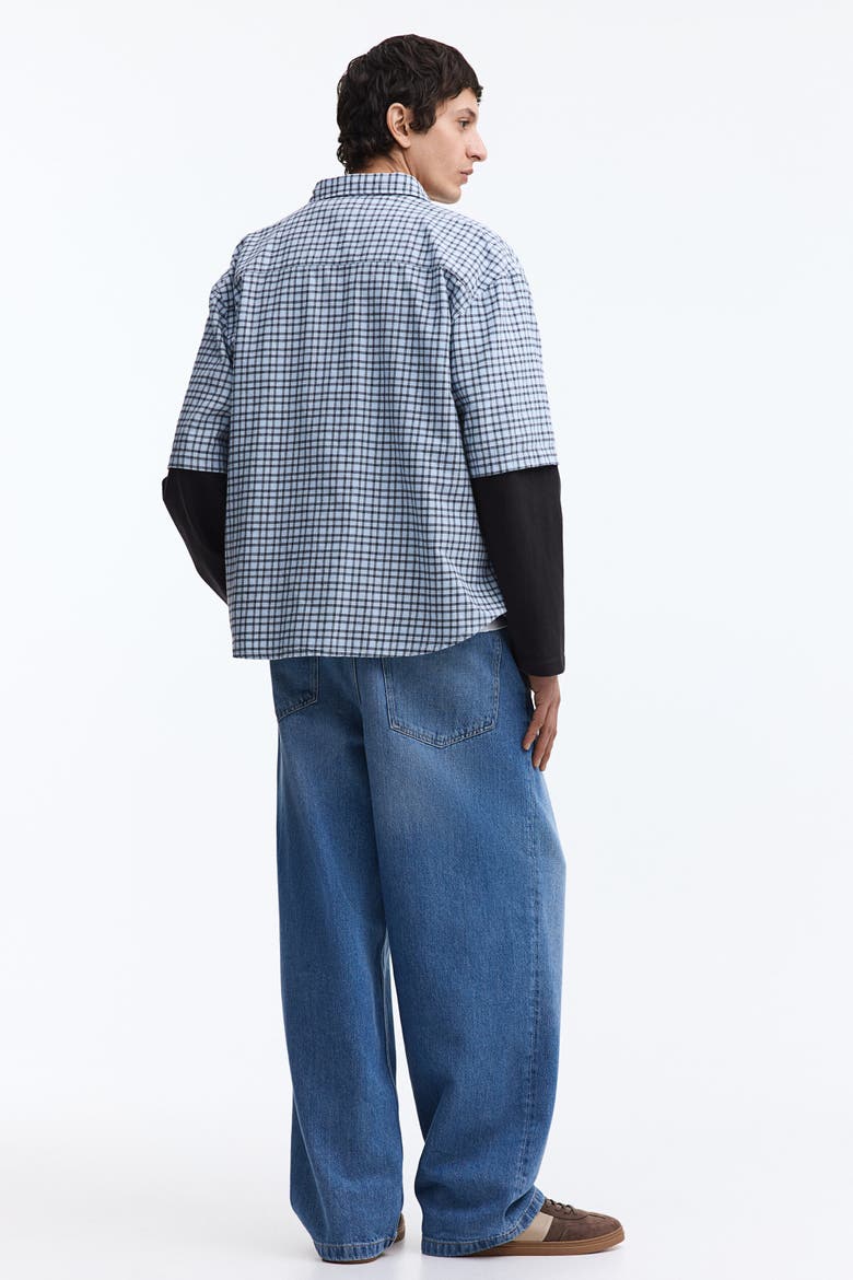 Baggy Jeans, Alternate, color, Denim blue