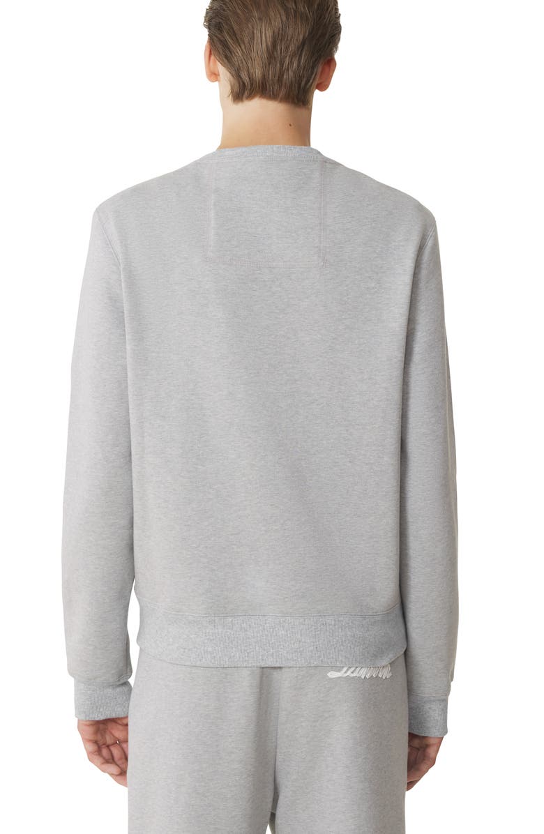 Lanvin Ribbon Sweatshirt, Alternate, color, Heather Grey